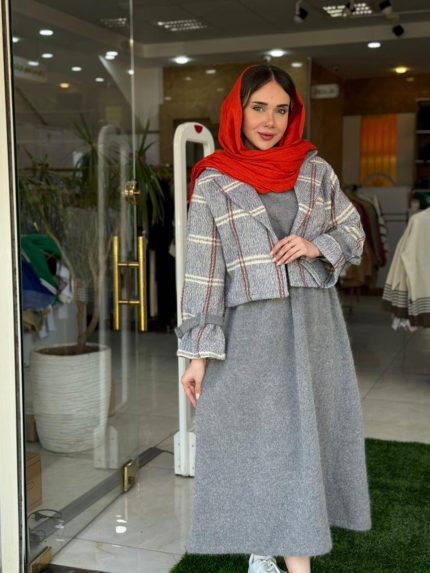 ست دخترانه کت و دامن پاییزه ملورین رشت