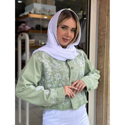کت کتان گلدوزی شده مرکز خرید ملورین