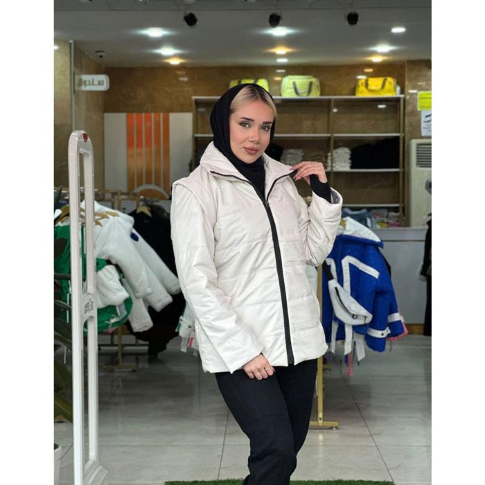 کاپشن کوتاه پافر شو ضد آب ملورین