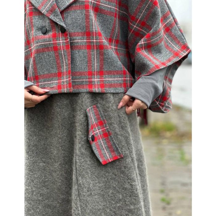 ست 2 تکه دامن و رویه دخترانه ملورین رشت