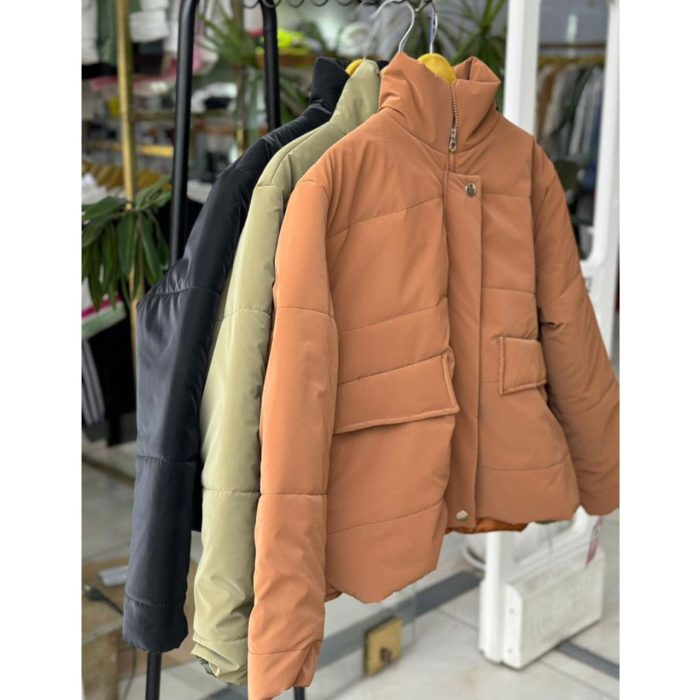 کاپشن سلیکونی ضد آب تک رنگ مرکز خرید ملورین