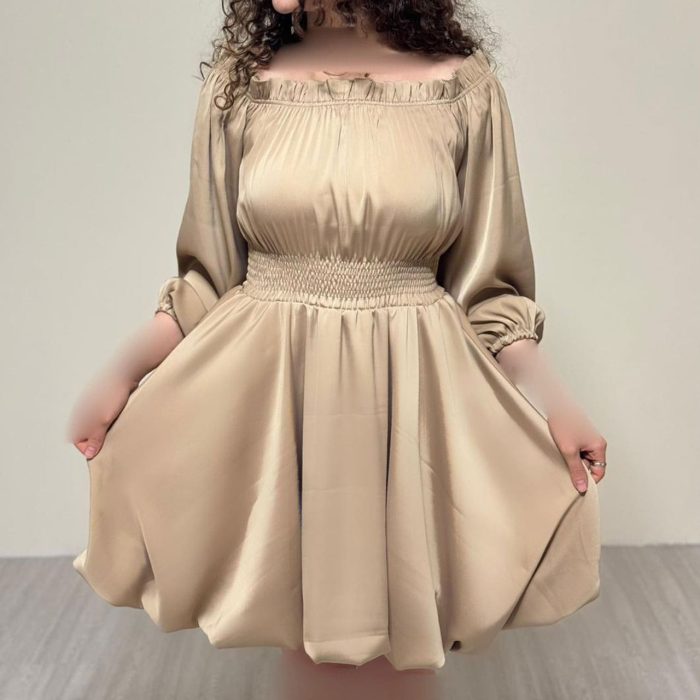 پیراهن عروسکی مجلسی ملورین