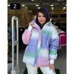 کاپشن طرحدار دخترانه ملورین