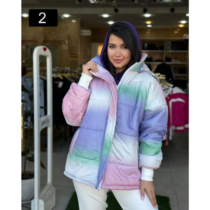 کاپشن طرحدار دخترانه ملورین