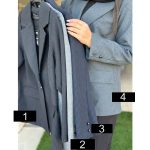 کت راه راه زنانه دیپلمات بوتیک ملورین