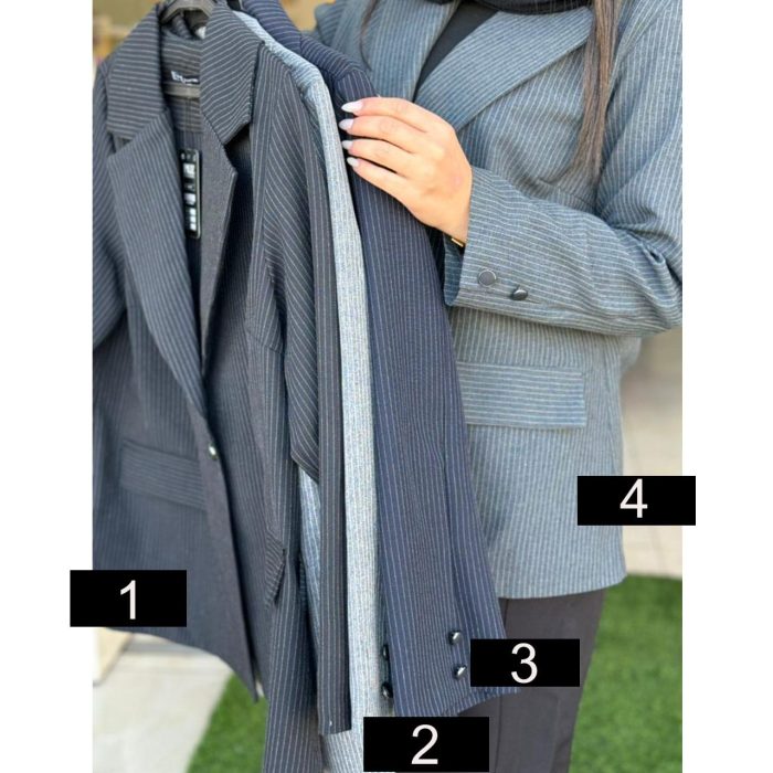 کت راه راه زنانه دیپلمات بوتیک ملورین