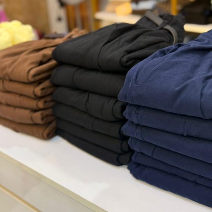 دامن شلواری پارچه کتان 4 فصل ملورین