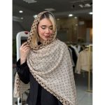 شال گل گلی نخی