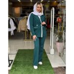 کت شلوار عیدانه کرپ