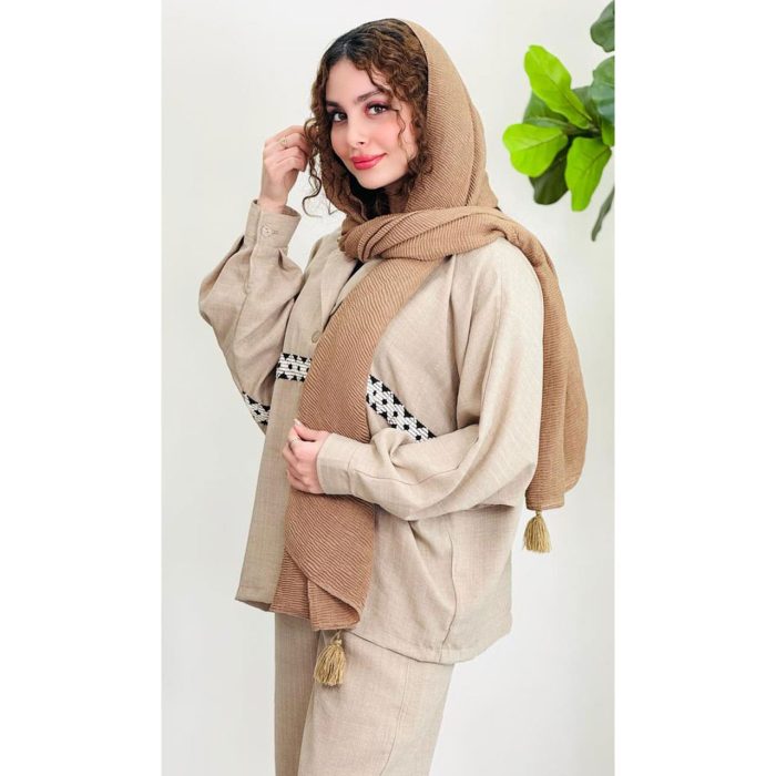 مانتو و شلوار نواردوزی