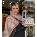 شال نخی طرحدار زنانه ملورین رشت