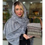 شال نخی طرحدار زنانه ملورین رشت