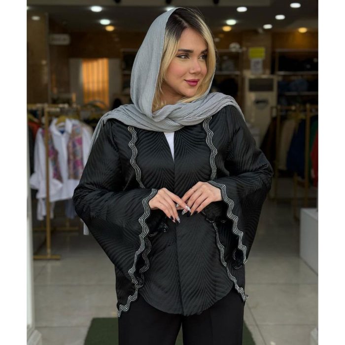 کت مزونی مشکی ملورین