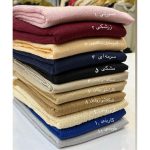 شال پفکی تک رنگ ملورین