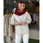 مانتو گلدار ملورین رشت