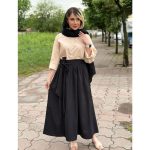 دامن لینن کمربندی ملورین
