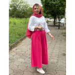 دامن شلواری خنک لینن ملورین سنتر