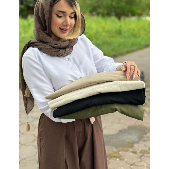 دامن شلواری زنانه لینن