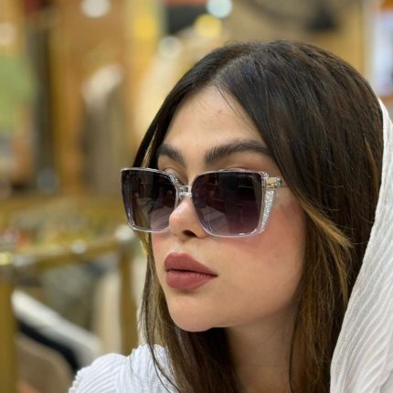 عینک دودی زنانه شیک ملورین