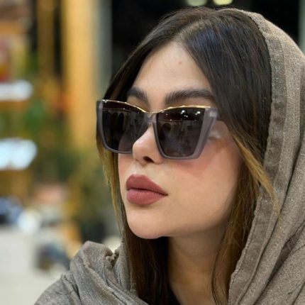 عینک دودی زنانه شیک ملورین