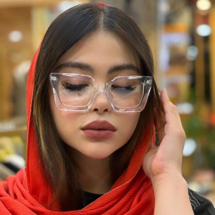 عینک شفاف زنانه