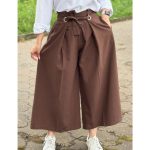 دامن شلواری لینن