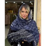 شال نخی طرحدار فروشگاه ملورین