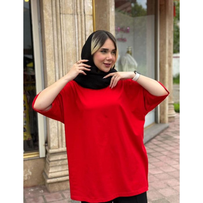 تیشرت لانگ ساده بلند