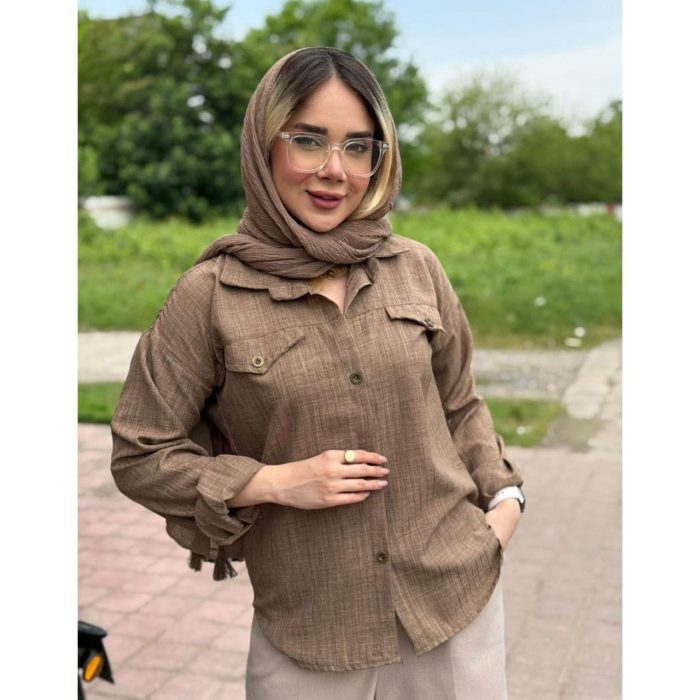 شومیز شانتون خنک کوتاه تابستونه