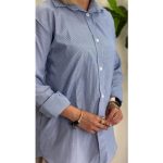 شومیز ترند راه راه ریز (5072) - Image 2