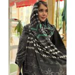 شال نخی زنانه طرحدار میکس ملورین سنتر