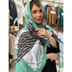 شال نخی زنانه طرحدار میکس ملورین سنتر