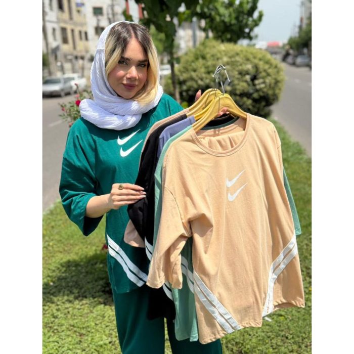 ست تیشرت شلوار اسپرت دخترونه ملورین