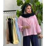 شومیز تابستونی پاستیلی (0080)