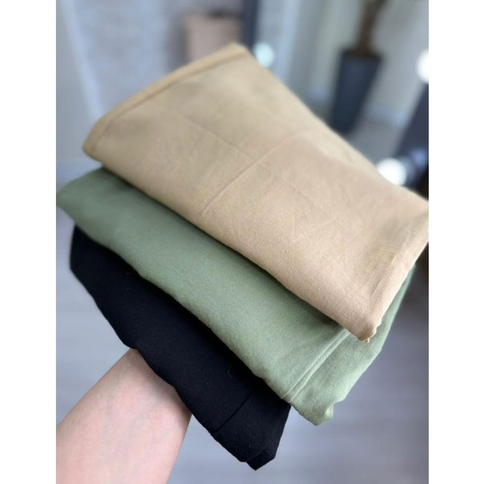 شلوار بگ پارچه لینن ملورین