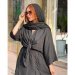 شومیز گره ای مشکی (5160)