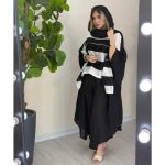 رویه و دامن شلواری کراش تابستانی (7780) - Image 2