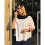 شومیز تک سفید (5159)
