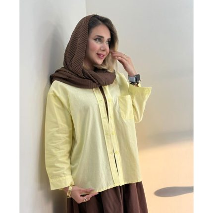 شومیز لینن کره ای