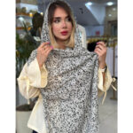 شال پلیسه نخی خنک ملورین