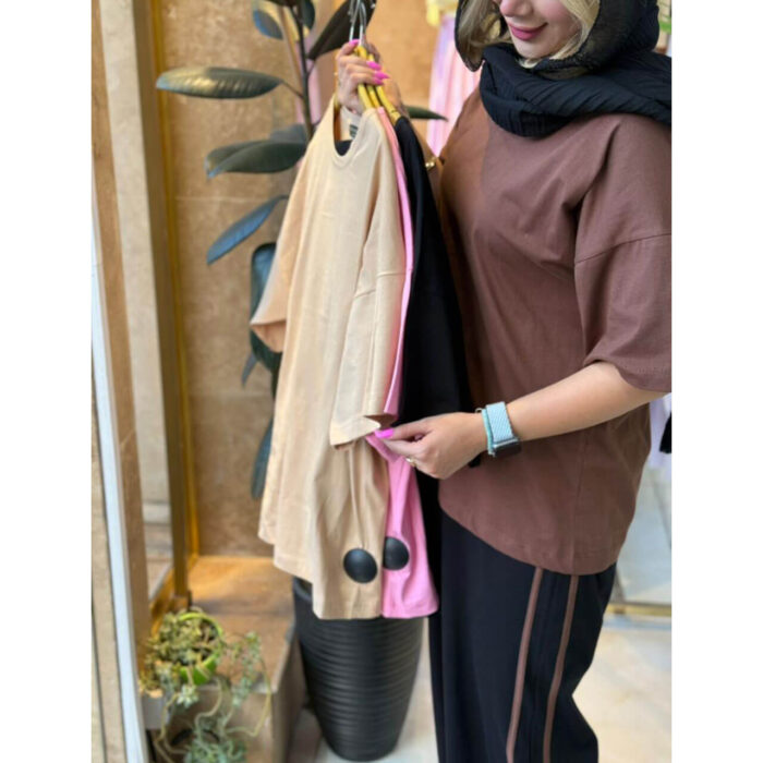 ست اسپرت ساده پنبه گلکسی ملورین رشت