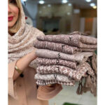 شلوار موکا طرحدار