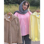 مانتو راه راه صوفیا دخترونه