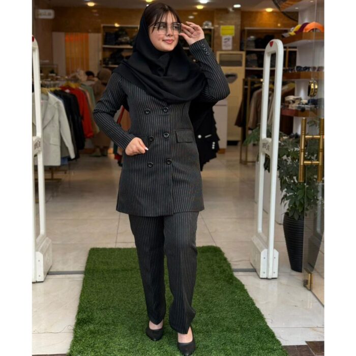 کت و شلوار اداری پارچه دیپلمات ملورین