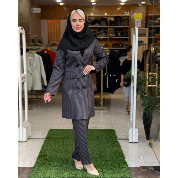 کت و شلوار اداری پارچه دیپلمات ملورین