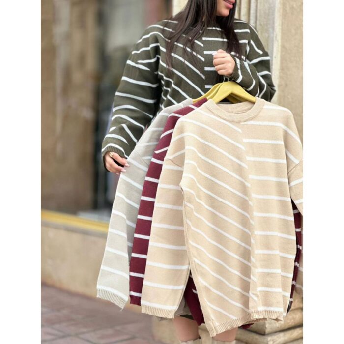 ست بافت تونیک و دامن