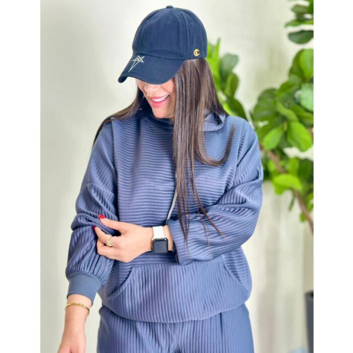 ست سوییشرت فیتیله کلاهدار