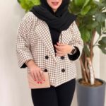 پالتو فوتر زنانه طرح پیچازی ملورین