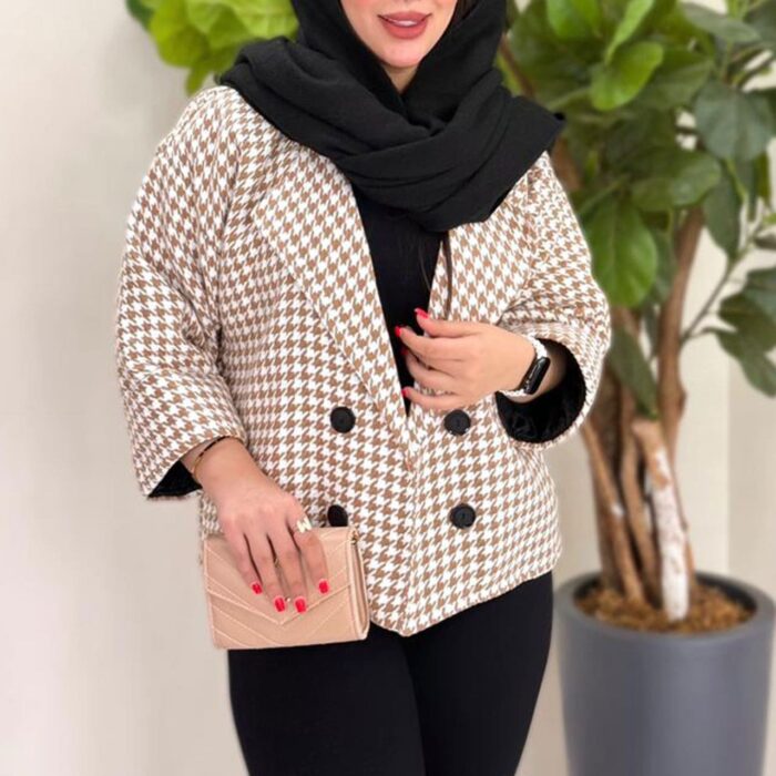 پالتو فوتر زنانه طرح پیچازی ملورین