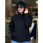 هودی دورس تو کرک ضخیم مشکی